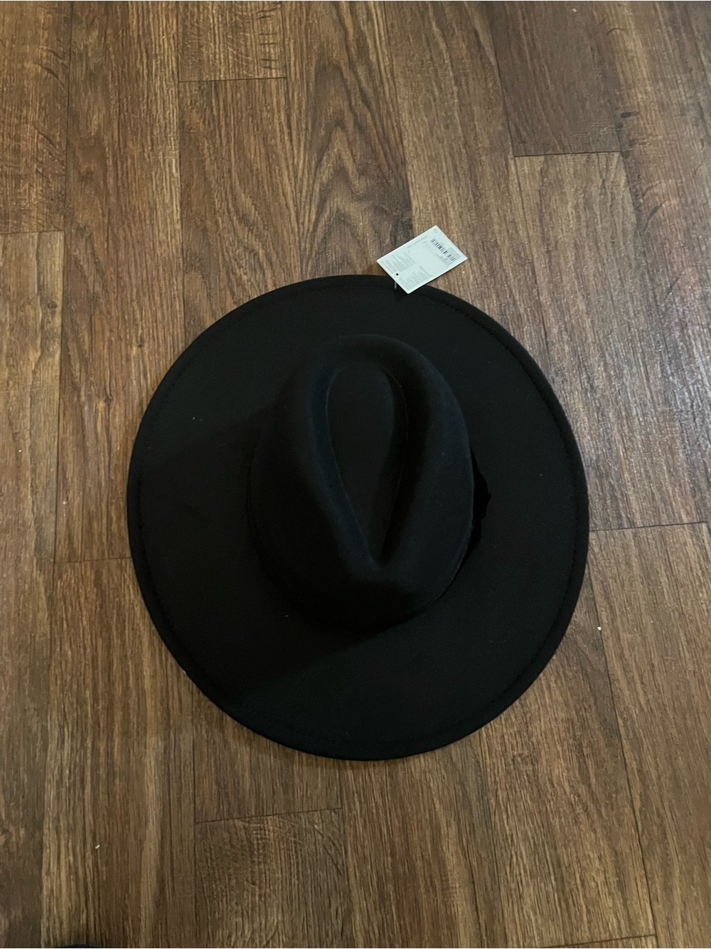 Forever 21 Black Wide-Brim Fedora Hat | Size: S/M